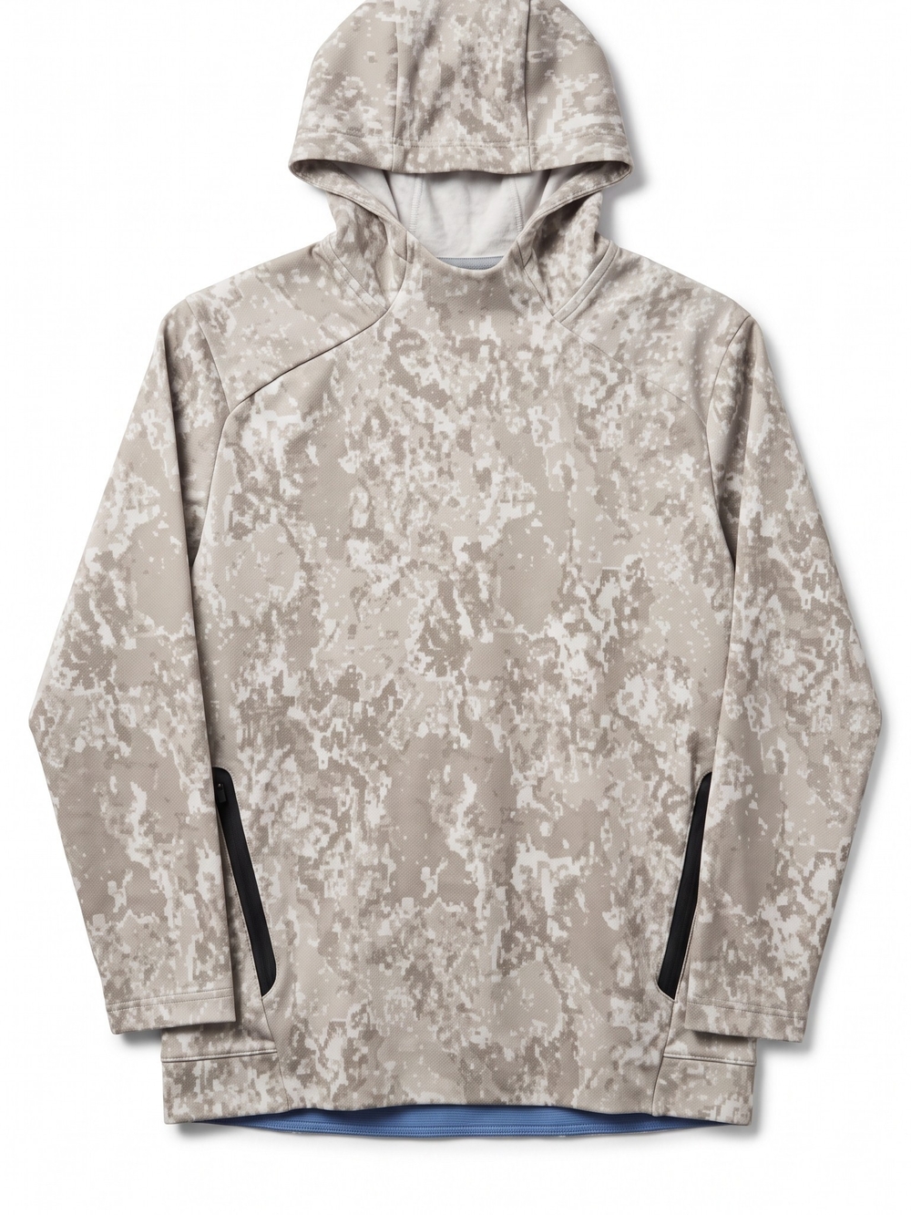 Old Navy Beige Digital Camo Hooded Pullover Boys XL